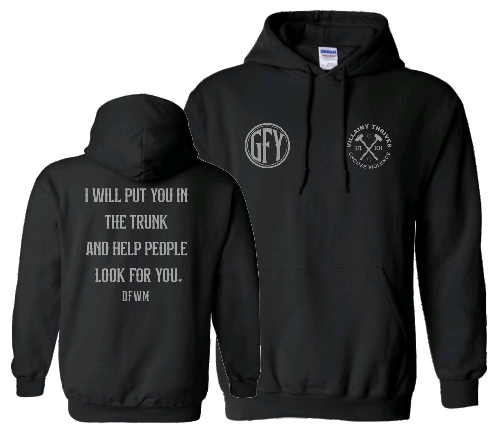 I Will Put You In The Trunk And Help People Look For You