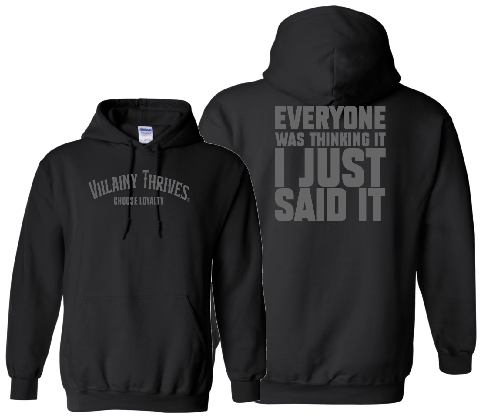 Everyone was thinking it I just said it