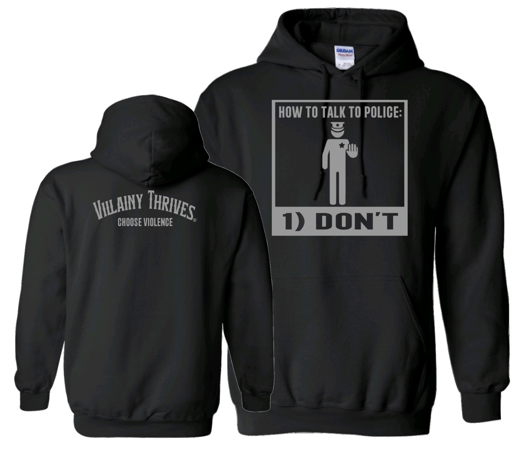 How to talk to police dont