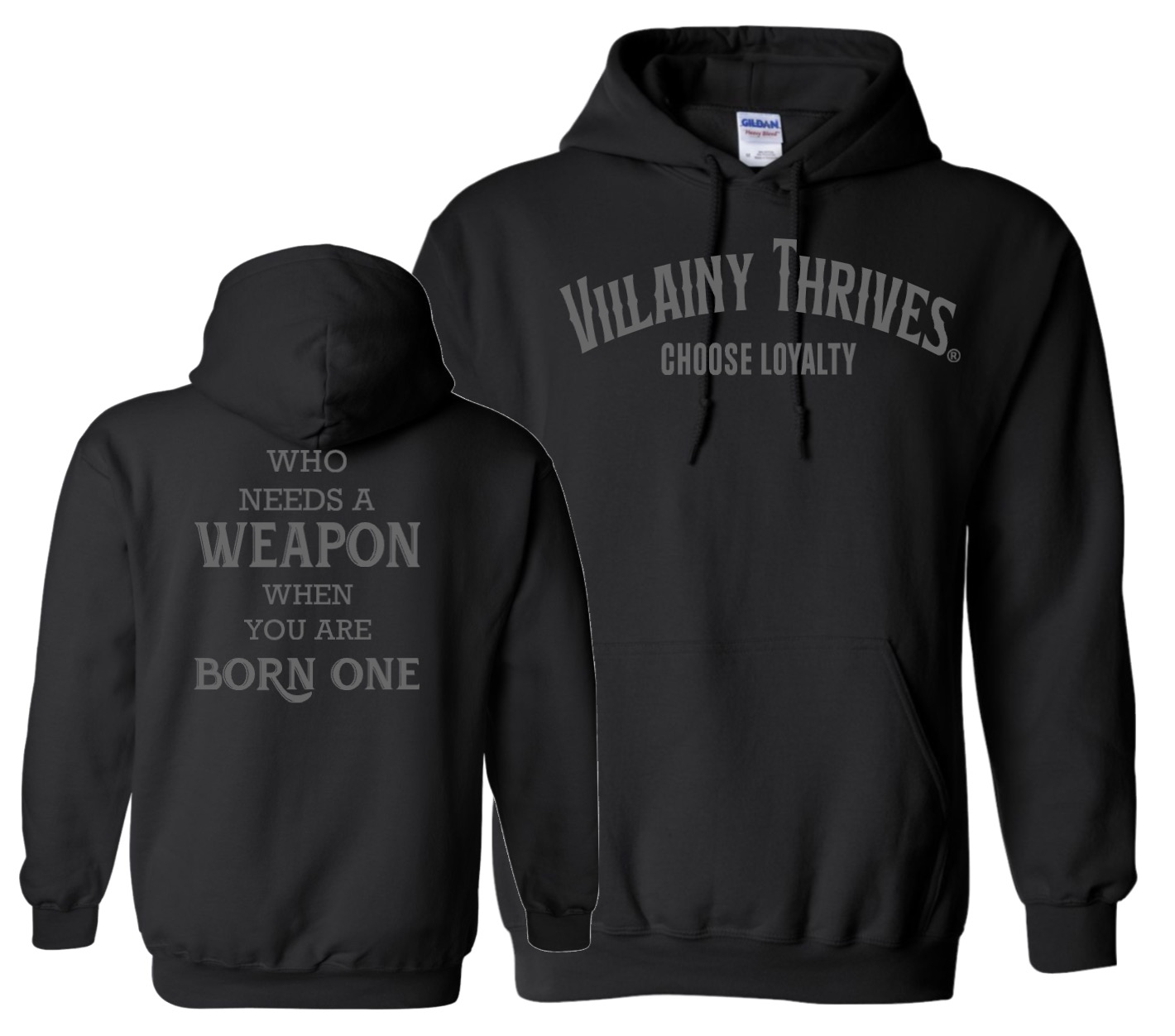 Who needs a weapon when you’re born one