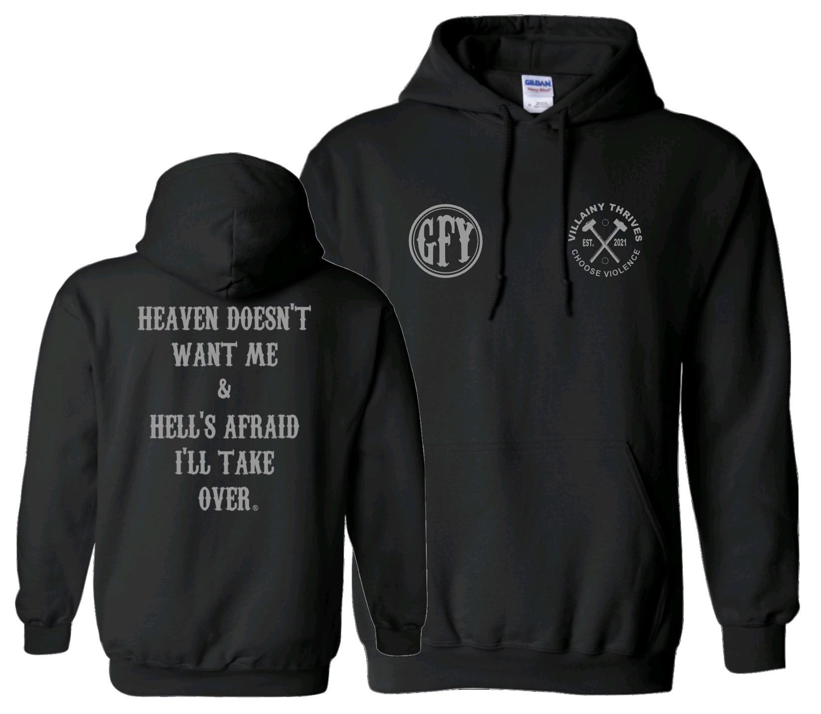 Heaven doesn’t want me & hells afraid I’ll take over