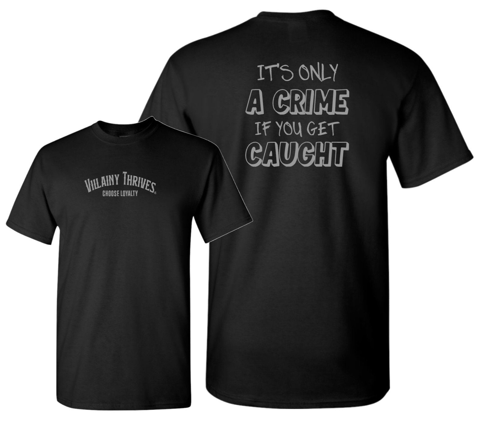 It’s only crime if you get