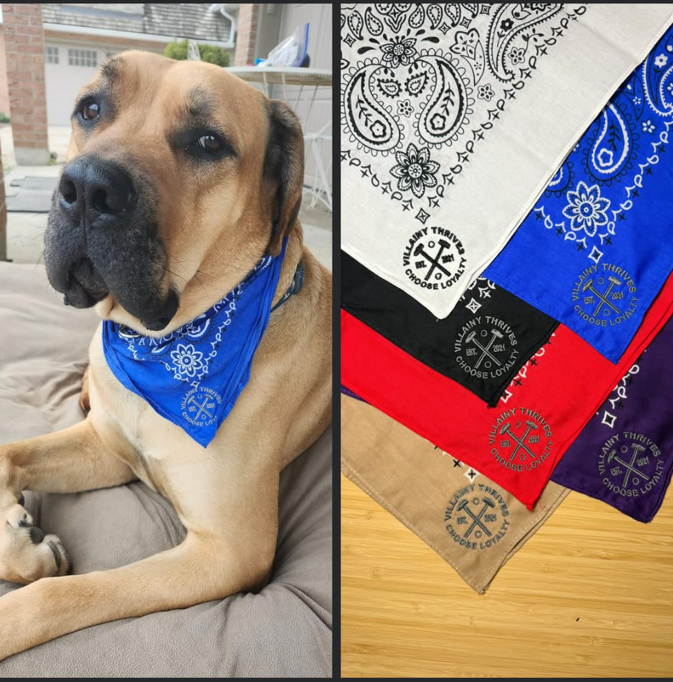 Badass doggy bandanas