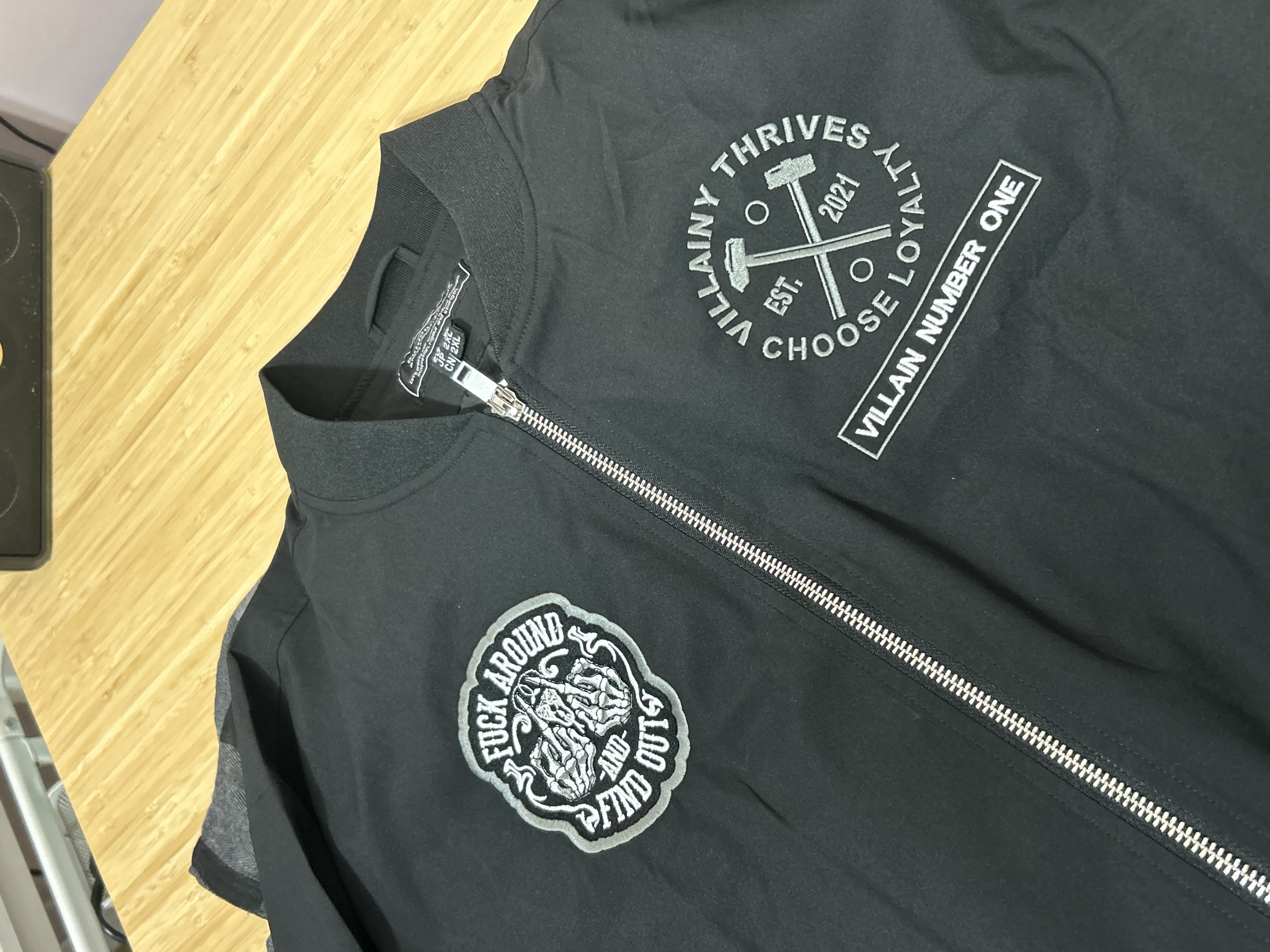 Non-Insulated bomber jackets